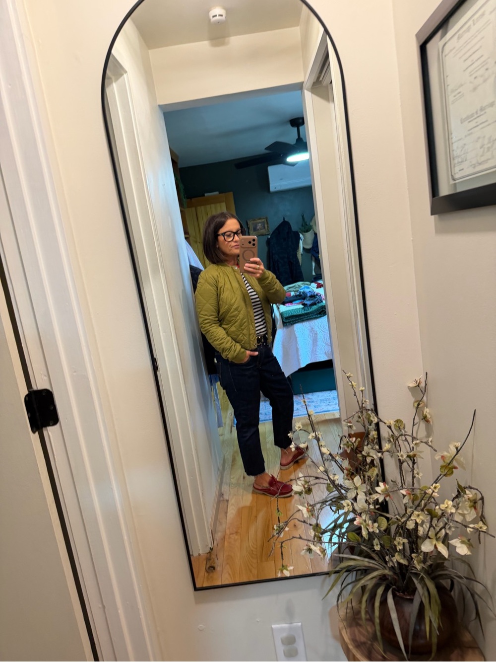 lululemon athletica Olive Quilted Bomber Jacket - Picture 5 of 5